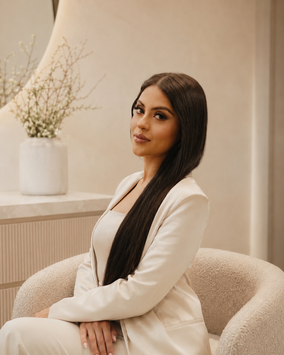 Annoshia Siva, Founder & Lead Practitioner of Revelle Med Spa in Vaughan.